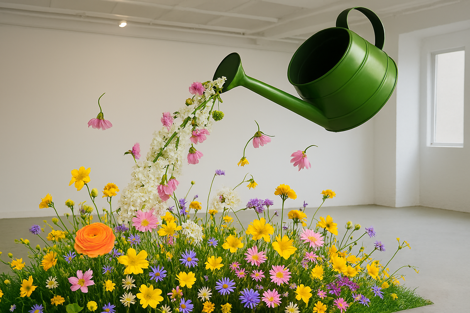 Bloom'n Creative display - large-scale showcase